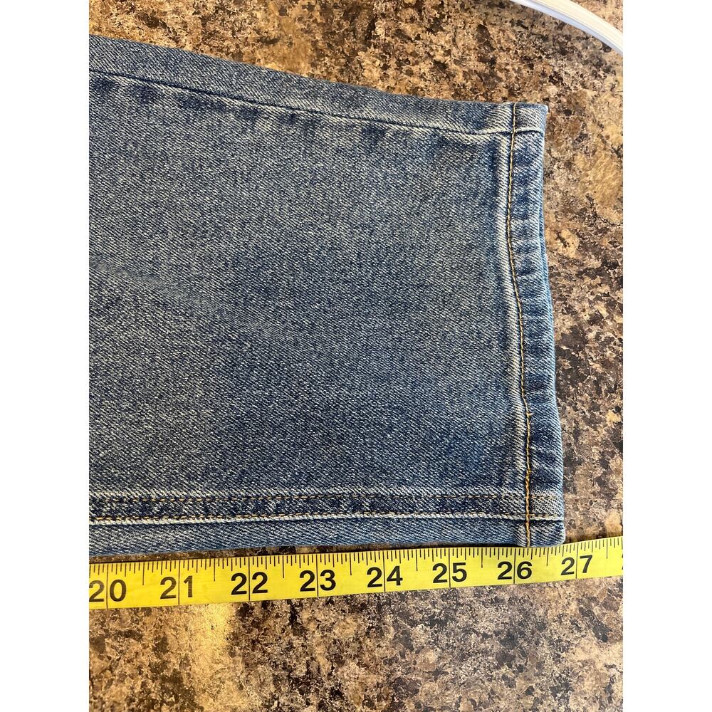 Wild Fable NEW Super High Rise Tapered Jean Plus Size 14 Blue Denim - Picture 9 of 9